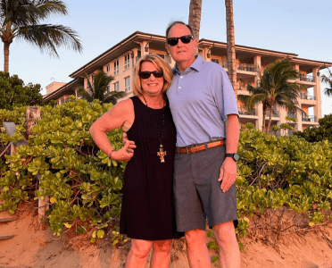 Chris and his wife, Janet